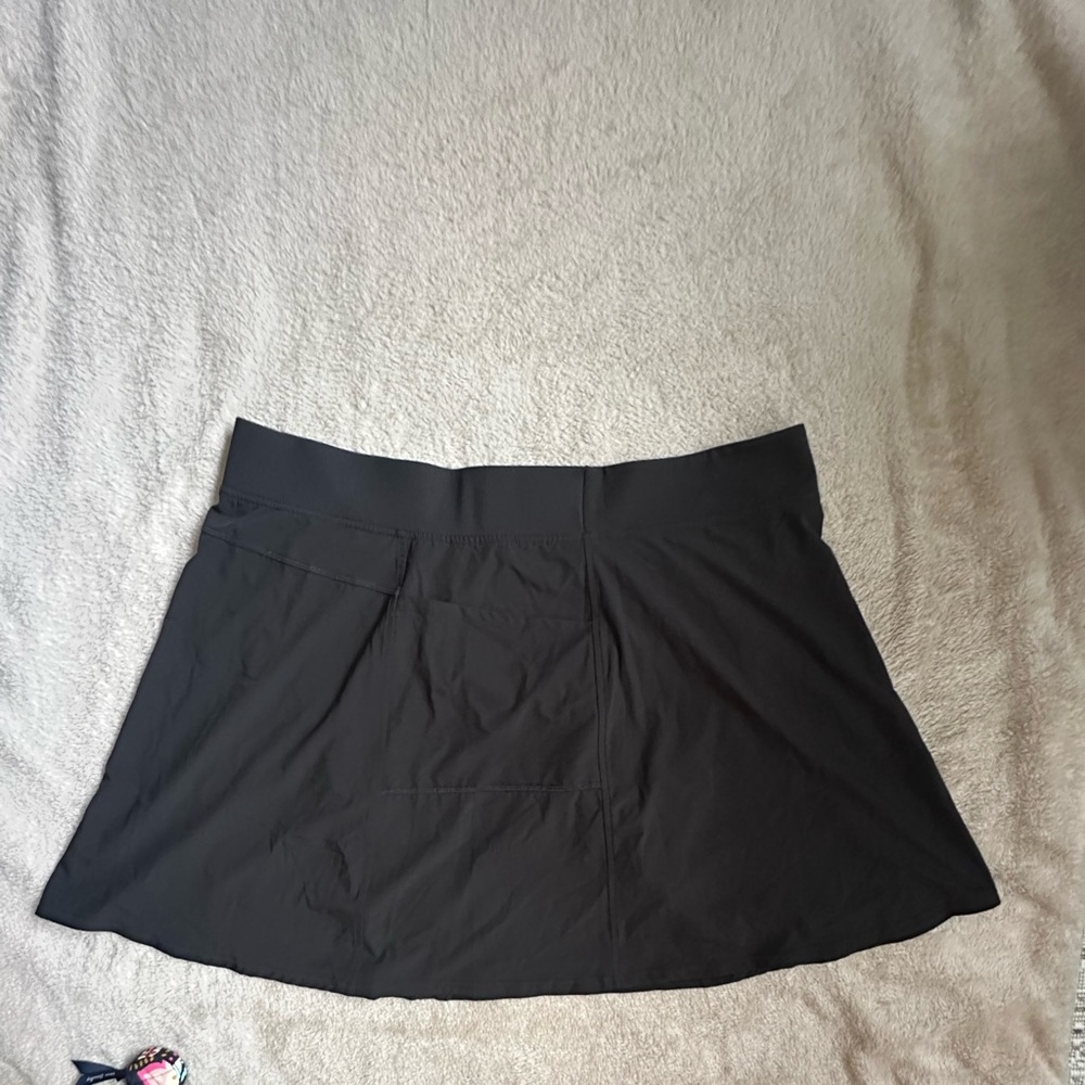 Women’s 32 Degrees Black Stretch Woven Skort Size XXL (20)